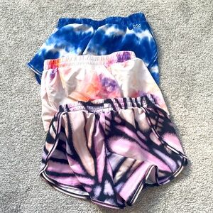 3 pairs DSG girls XS athletic shorts